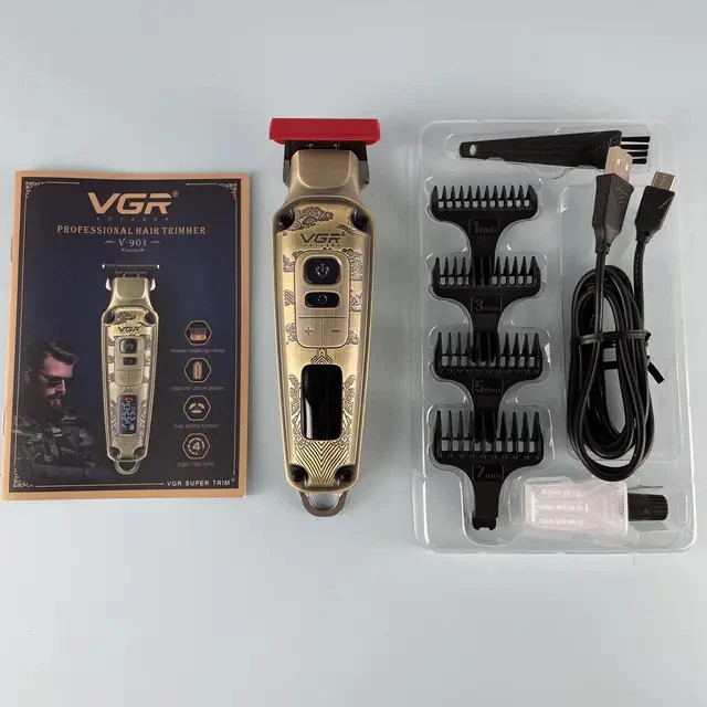 ماشین اصلاح وی جی آر مدل VGR901 با تیغه کربن استیل و