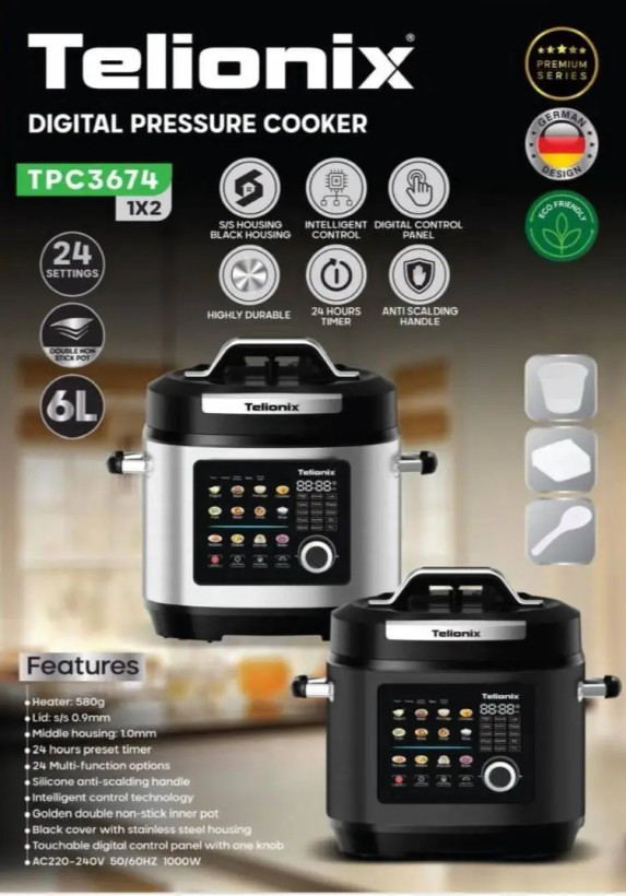 مولتی کوکر دیجیتال تلونیکس مدل TPC3674