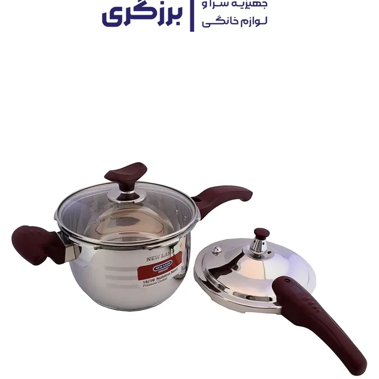 زودپز نیولند مدل NL-2131 ظرفیت ۳ لیتر با بدنه استیل