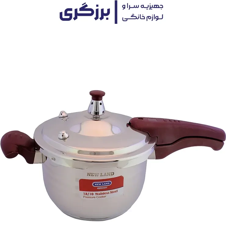زودپز نیولند مدل NL-2131 ظرفیت ۳ لیتر با بدنه استیل
