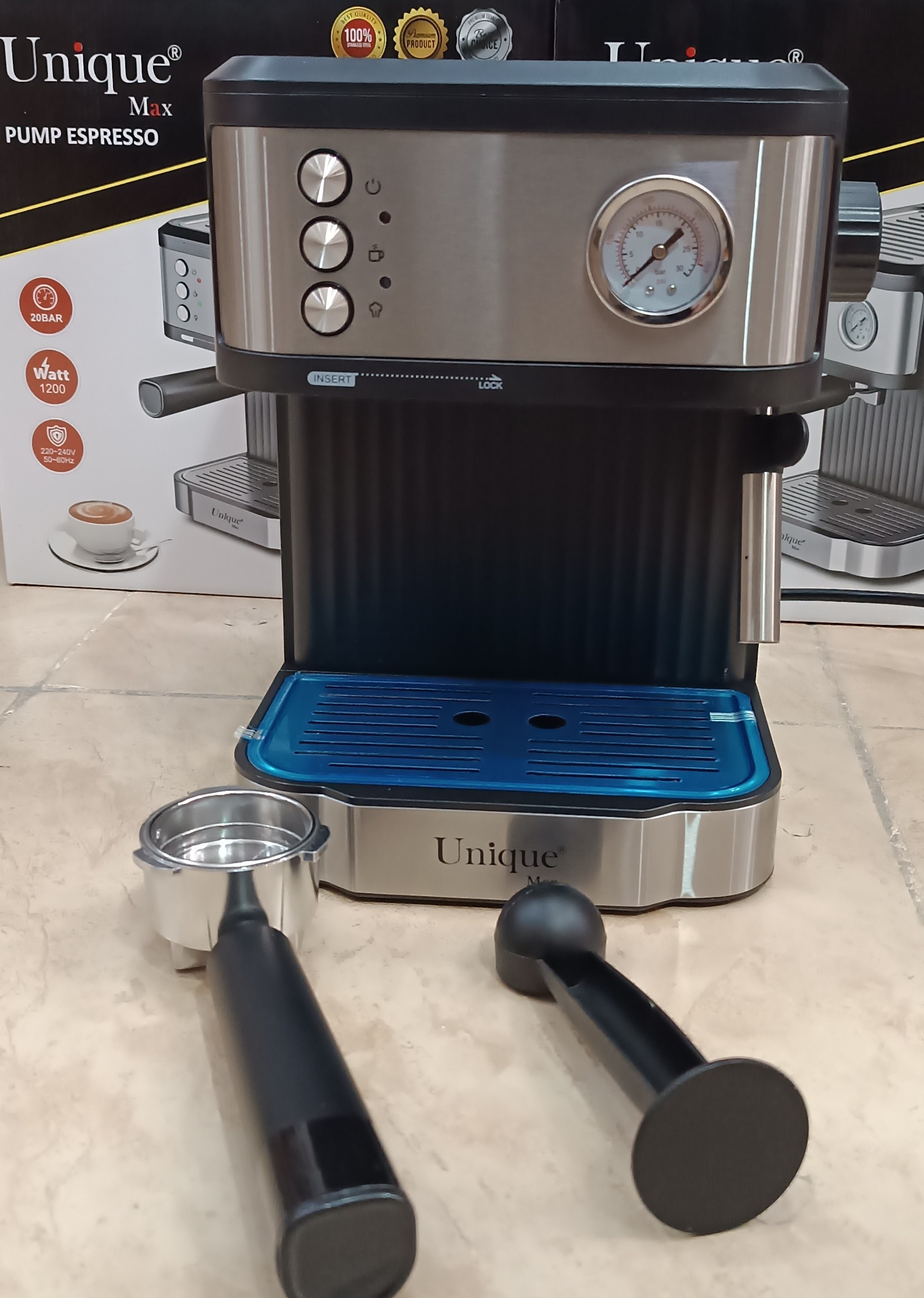 اسپرسوساز یونیک مدل Unique Max Vesp 02