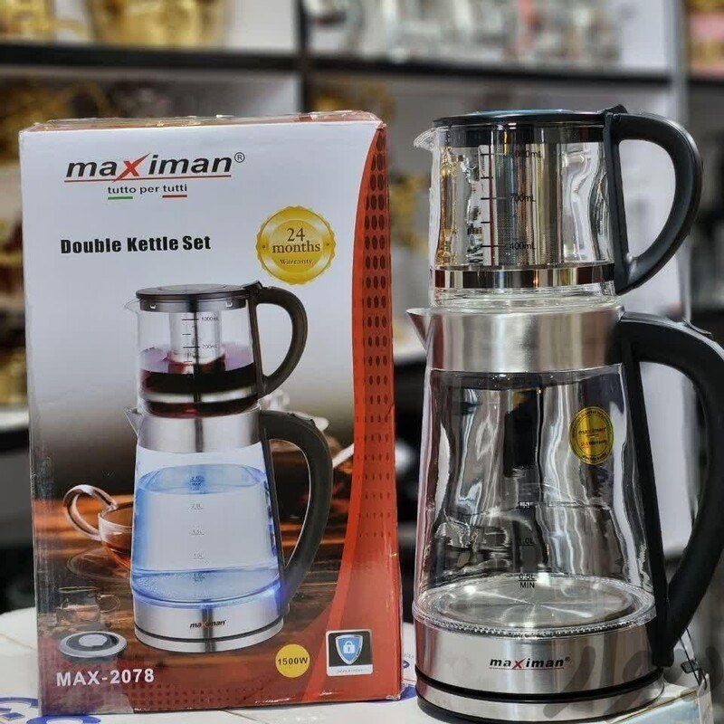 تصویر چای ساز روهمی ماکسیمان مدل MAX-2078 ظرفیت ۲ لیتر تصویر چای ساز روهمی ماکسیمان مدل MAX-2078 ظرفیت ۲ لیتر تصویر چای ساز روهمی ماکسیمان مدل MAX-2078 ظرفیت ۲ لیتر تصویر چای ساز روهمی ماکسیمان مدل MAX-2078 ظرفیت ۲ لیتر چای ساز روهمی ماکسیمان مدل MAX-2078 ظرفیت ۲ لیتر