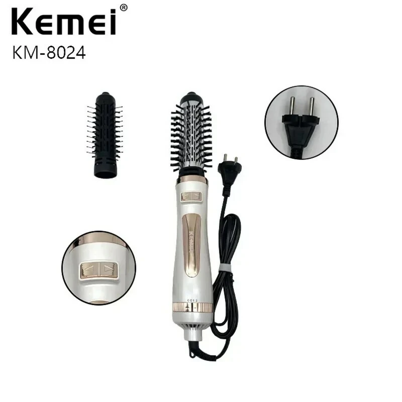 سشوار چرخشی کیمی مدل KM8024 با باد سرد
