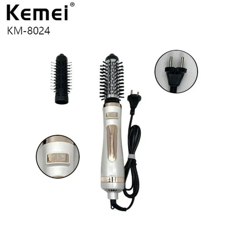 سشوار چرخشی کیمی مدل KM8024 با باد سرد