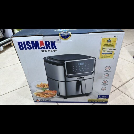 سرخ کن بدون روغن بیسمارک مدل BM-3558 ظرفیت 7 لیتری