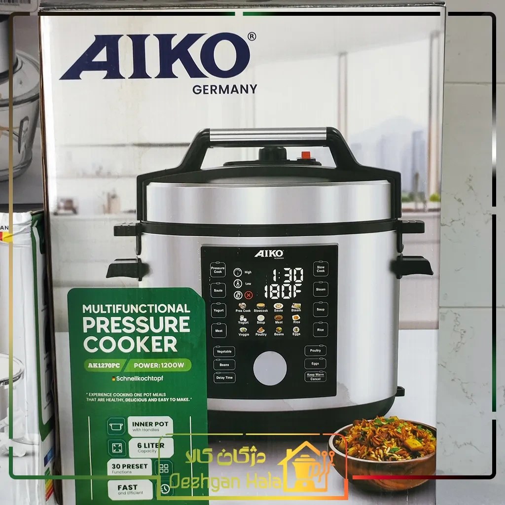 تصویر پلوپز چند کاره آیکو مدل AK1270PC ظرفیت ۶ لیتر با بدنه استیل تصویر پلوپز چند کاره آیکو مدل AK1270PC ظرفیت ۶ لیتر با بدنه استیل تصویر پلوپز چند کاره آیکو مدل AK1270PC ظرفیت ۶ لیتر با بدنه استیل پلوپز چند کاره آیکو مدل AK1270PC ظرفیت ۶ لیتر با بدنه استیل