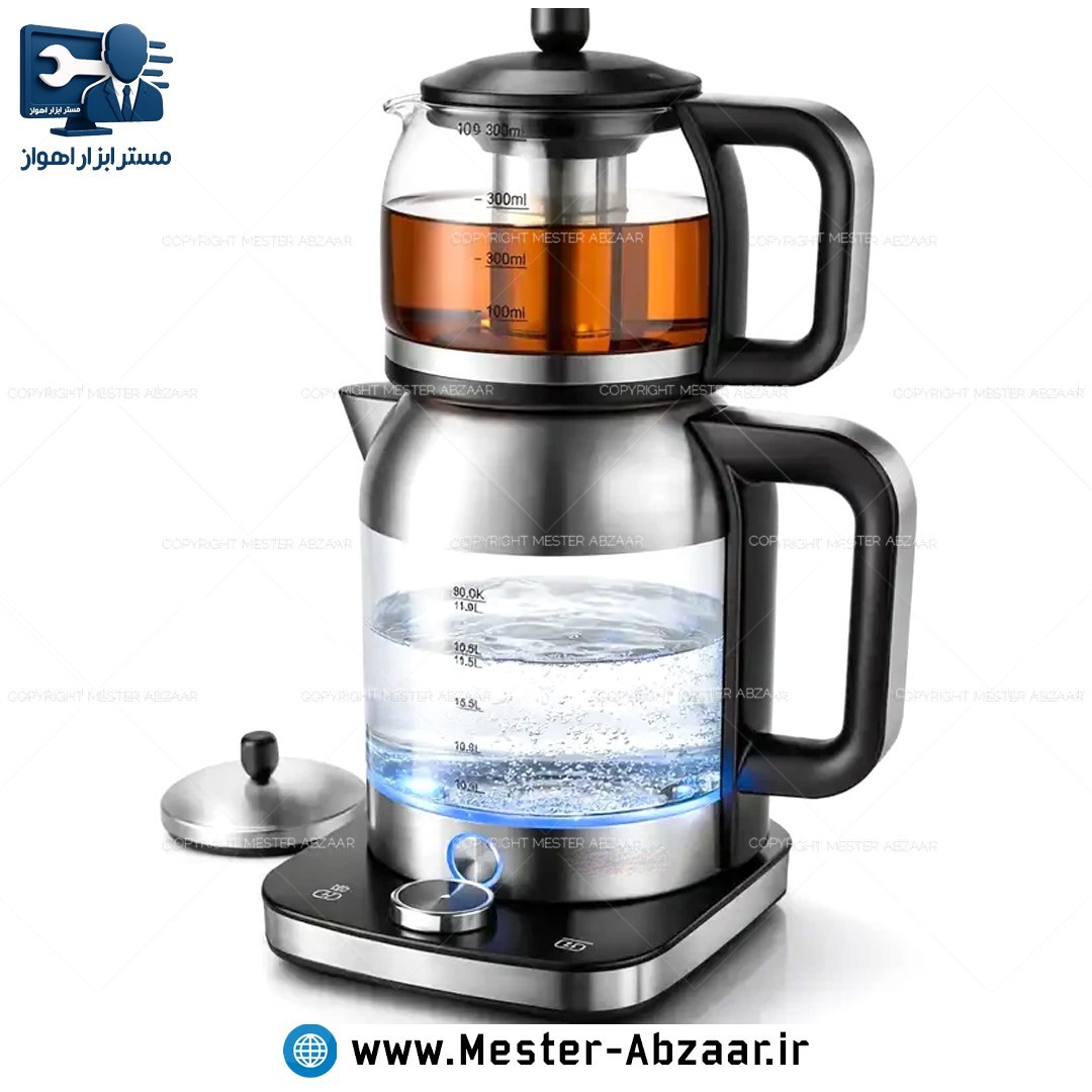 چای ساز دیجیتال مکسی مدل MAX-2009 ظرفیت ۳ لیتر