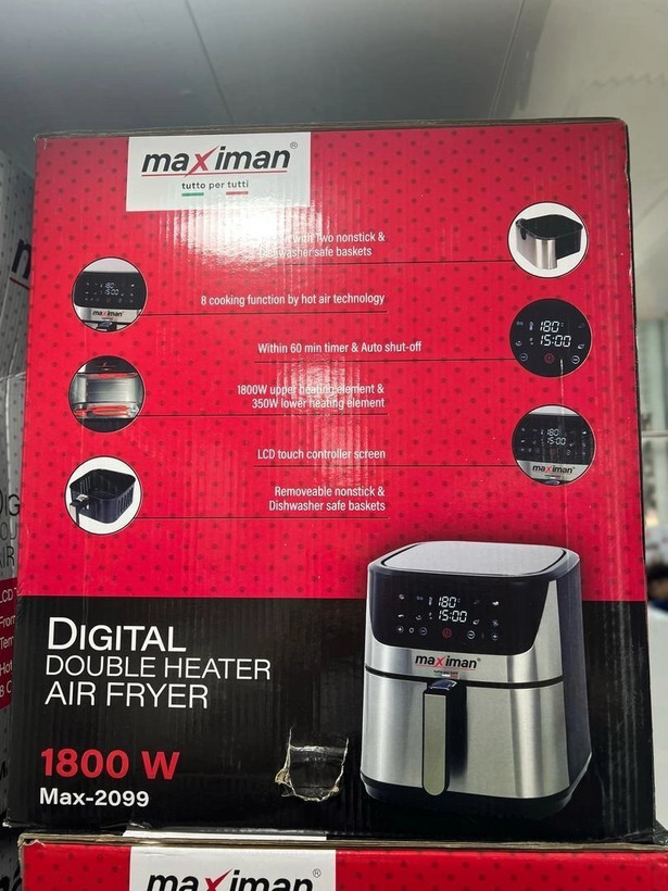 سرخ کن بدون روغن ماکسیمان مدل MAX-2099 ظرفیت .513 لیتری